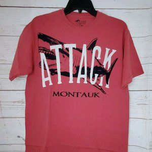 Attack Shark Graphic Montauk Red Medium T Shirt